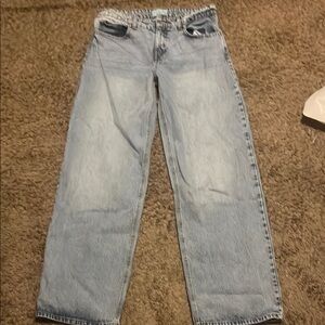 Women's low rise Light Blue Jeans